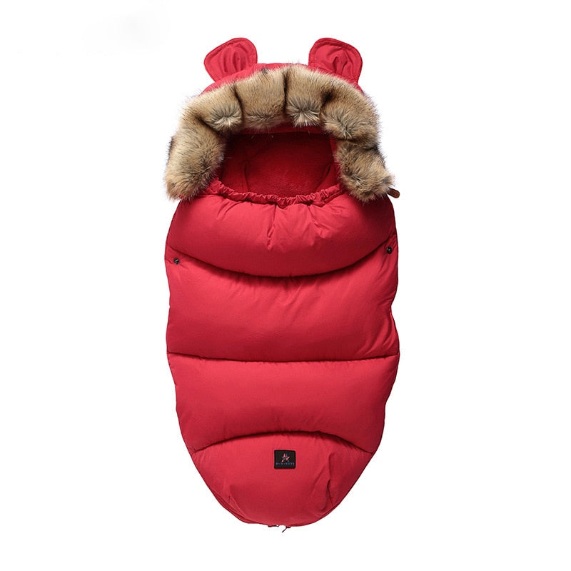 Stroller Footmuff - Baby Winter Thick Pram Envelope - Just Kidding Store