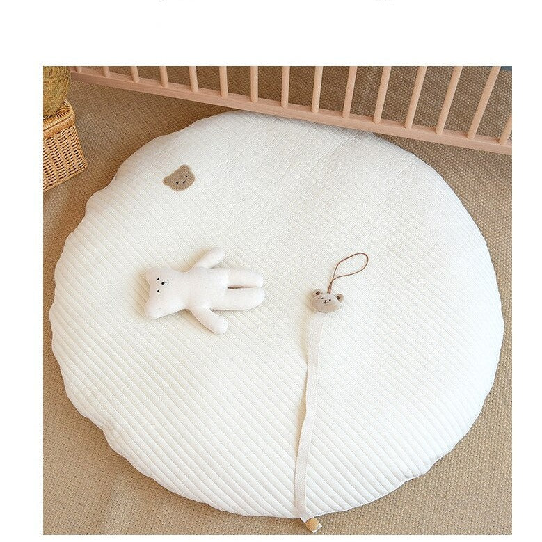 Embroidered Play Mat - Forest Bunny - Just Kidding Store