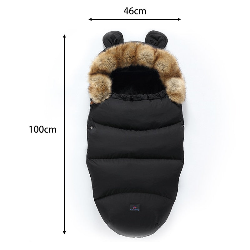 Stroller Footmuff - Baby Winter Thick Pram Envelope - Just Kidding Store