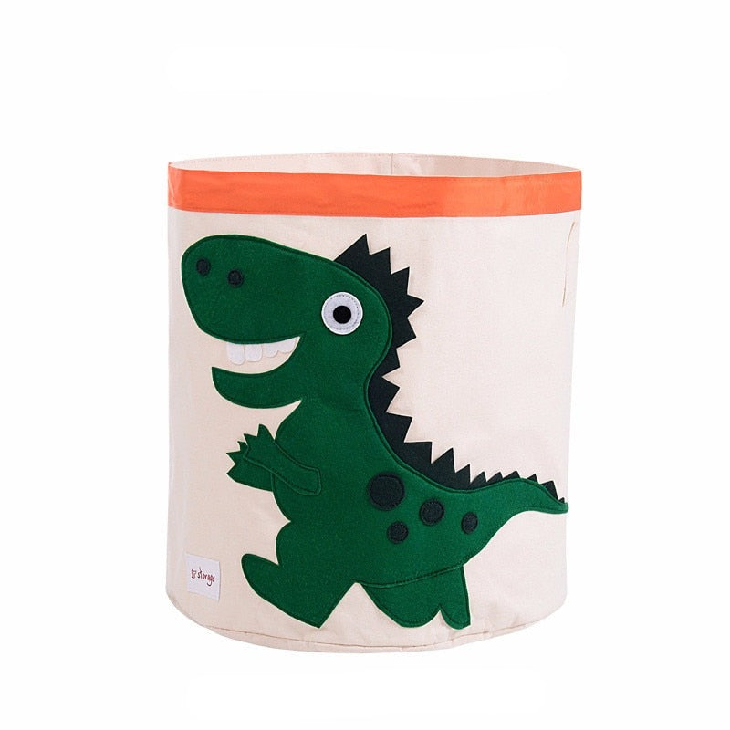 Cartoon Toy Storage - Kids Laundry Basket - Just Kidding Store