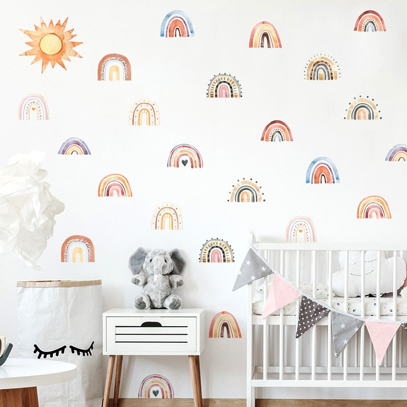 Happy Rainbow Wall Stickers
