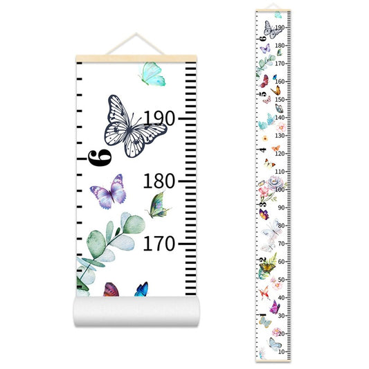 Wooden Height Measure - Wall Hanging Growth Chart - Just Kidding Store