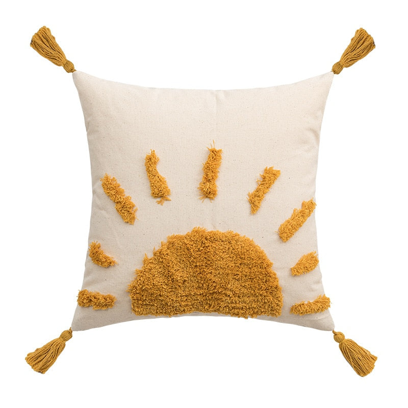 Boho Handmade Tufted Cushion Cover - Just Kidding Store