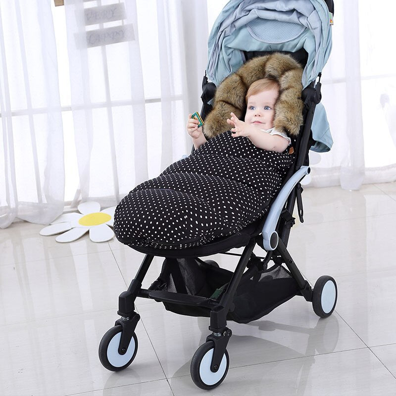 Stroller Footmuff - Baby Winter Thick Pram Envelope - Just Kidding Store