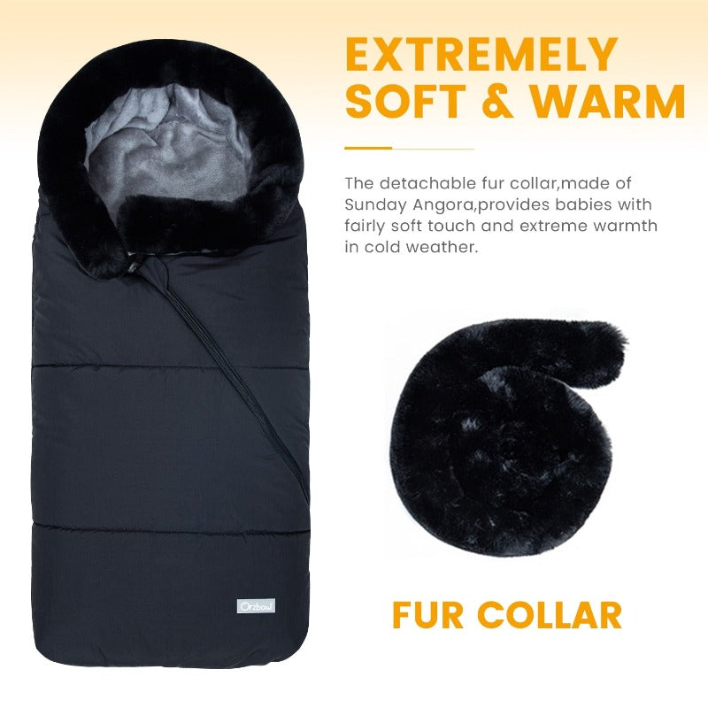 Stroller Baby Footmuff - Winter Waterproof Pram Sleepsack - Just Kidding Store