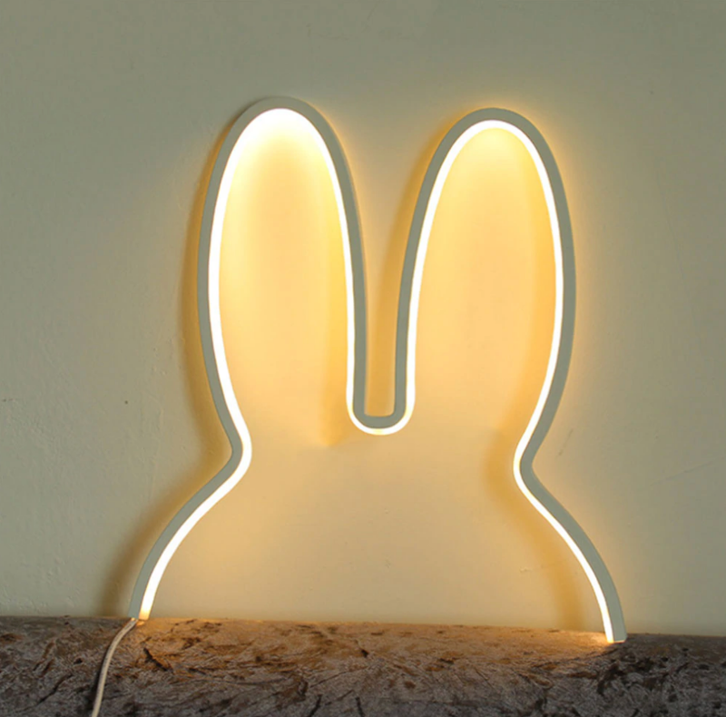 Childrens Night Ligt Rabbit Ears LED Night Light - Just Kidding Store