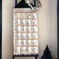 Wall Hanging Advent Calendar - 24 Pockets Canvas Storage Bag - Just Kidding Store