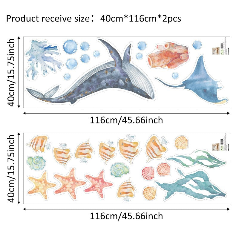 Underwater World Wall Decals - Just Kidding Store