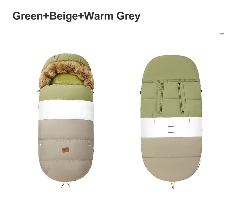 Winter Windproof Footmuff - Baby Pram Sleepsack - Just Kidding Store