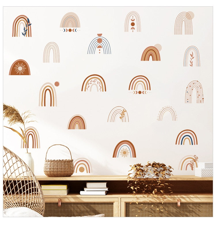 Happy Rainbow Wall Stickers