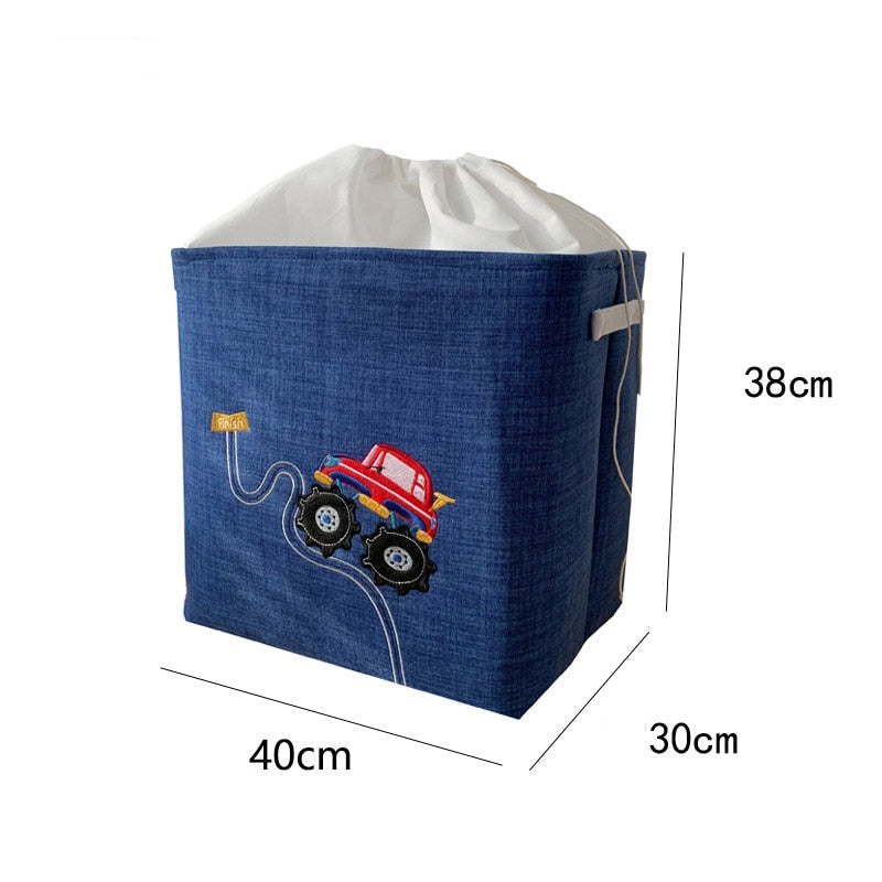 Cartoon Truck Toy Storage Baskets - Just Kidding Store