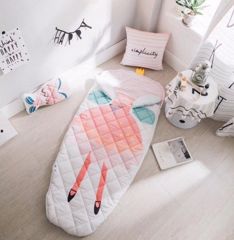 Kids Sleeping Bag - Dreamy Ballerina Sleeping Sack - Just Kidding Store