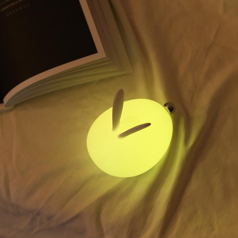 Bunny Night Light - Silicone Rabbit Kids Light - Just Kidding Store