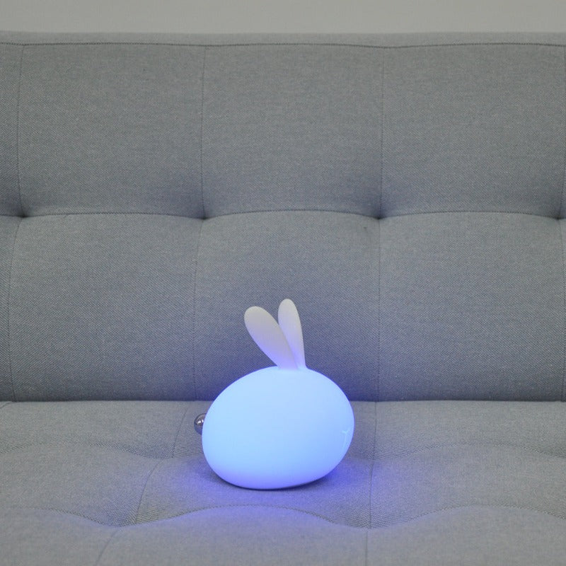 Bunny Night Light - Silicone Rabbit Kids Light - Just Kidding Store