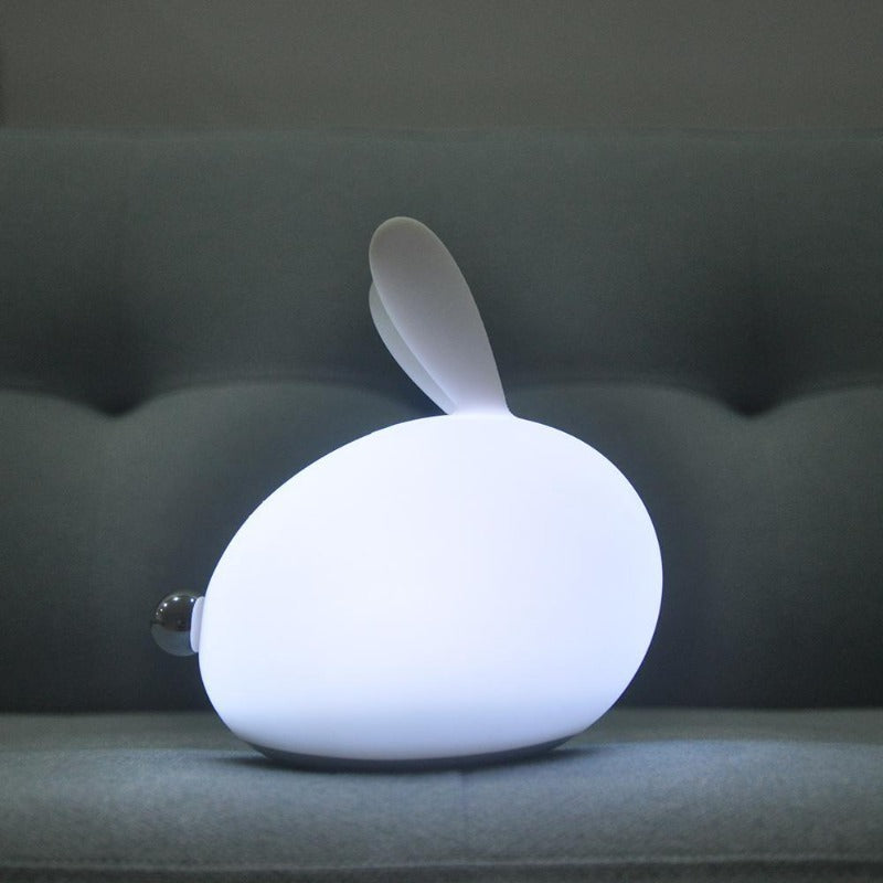 Bunny Night Light - Silicone Rabbit Kids Light - Just Kidding Store