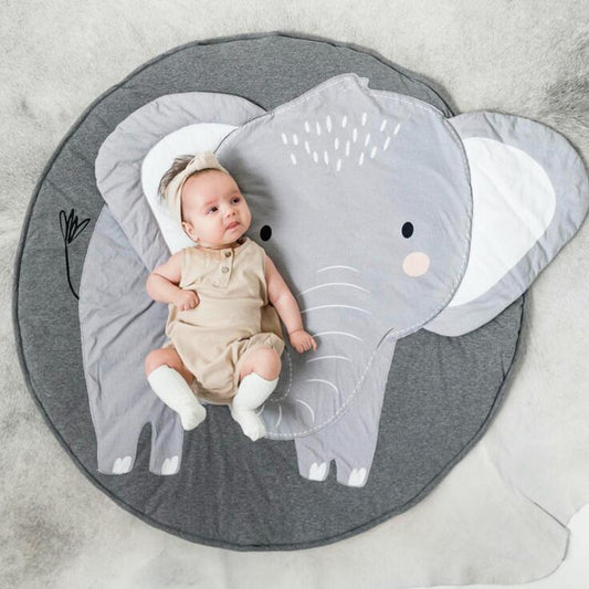 Elephant Play Mat - Kids Activity Crawling Mat - Just Kidding Store