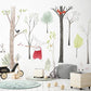 Nordic Forest Kids Woodland Wall Decal Stickers - Just Kidding Store