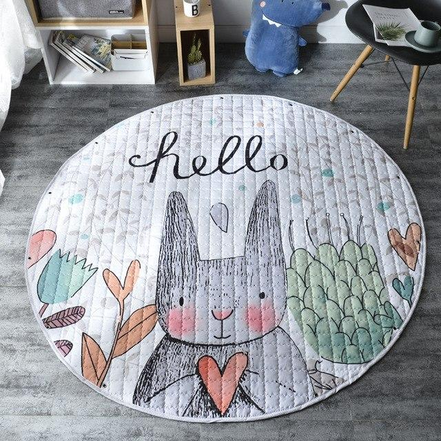 Activity Play Mat - Toy Storage Bag - Hello Bunny - Just Kidding Store