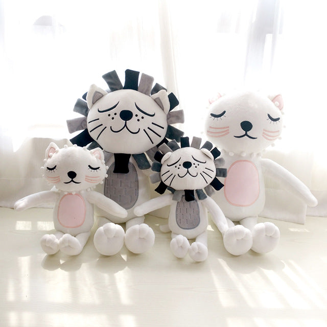 Soft Soothe Plush Toy - Cat - Lion - Just Kidding Store