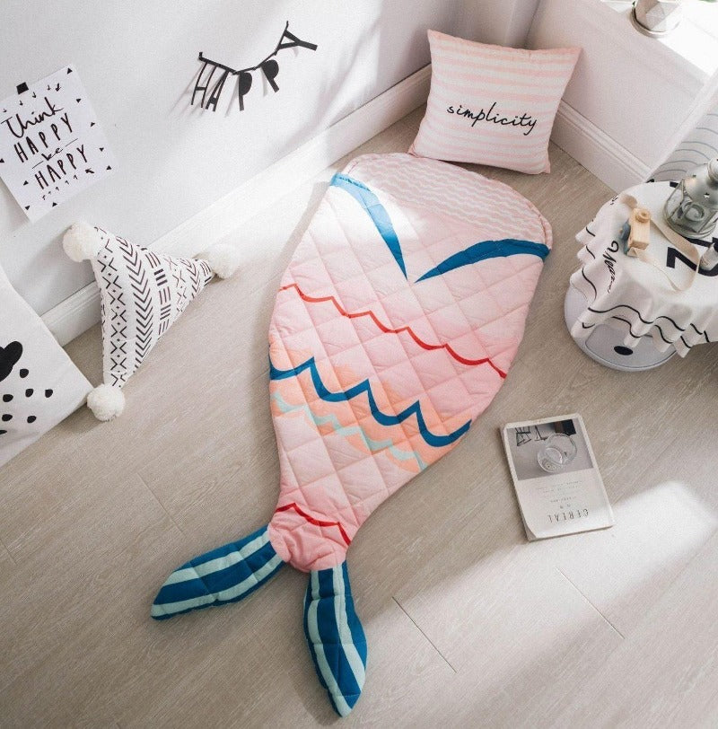 Kids Sleeping Bag -Mermaid Sleeping Sack - Just Kidding Store