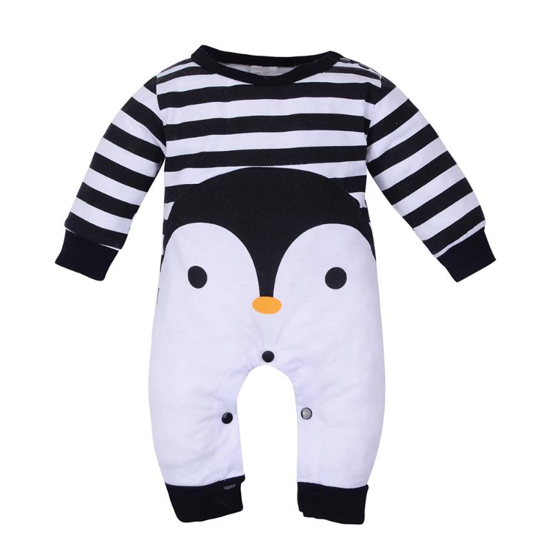 Penguin Romper - Baby and Toddler Jumpsuit - Just Kidding Store
