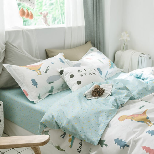 Mini Dino Bedding Set Children Nordic Style Bedding - Just Kidding Store