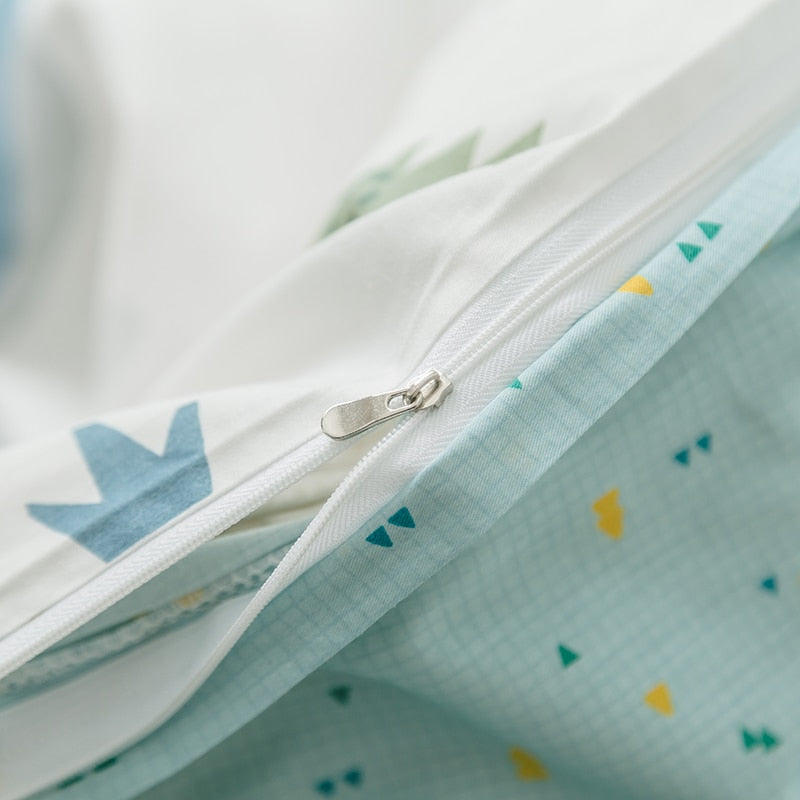 Mini Dinosaurs Bedding Set Childrens Nordic Bed Set - Just Kidding Store