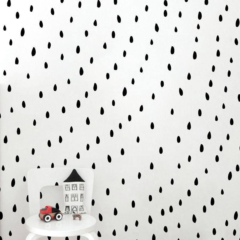Watermelon Seeds Wall Decal - Irregular Polka Dots Stickers - Just Kidding Store