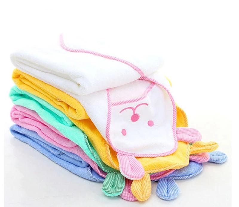 Cotton Hooded Baby Kids Terry Bath Towel - Just Kidding Store