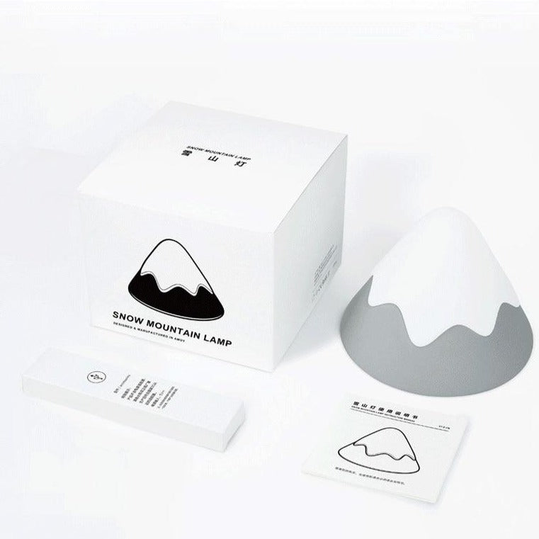 Snow Mountain Lamp - Childrens Silicone Night Light - Just Kidding Store