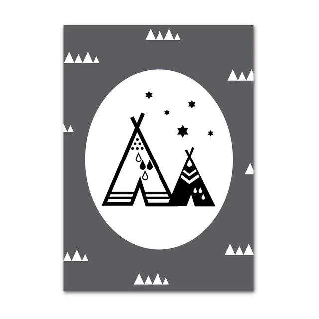 Adventure Inspiring Canvas Paintings Nordic Wall Art - Just Kidding Store