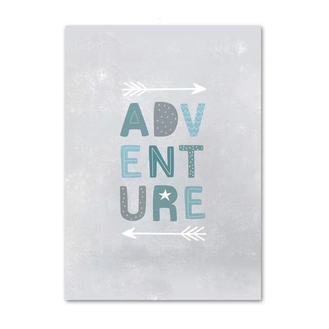 Kids Nordic Winter Canvas Wall Art - Just Kidding Store