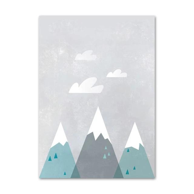 Kids Nordic Winter Canvas Wall Art - Just Kidding Store