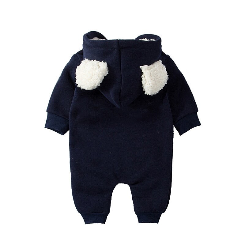 Baby Elk Warm Winter Romper - Kids Elk Jumpsuit - Just Kidding Store
