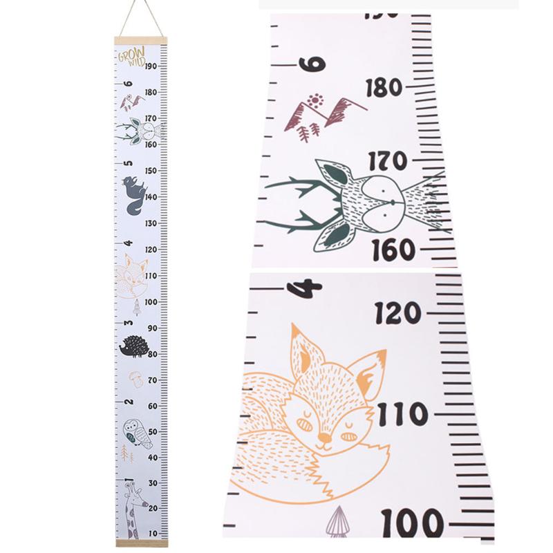 Wall Hanging Growth Chart - Woodland Animals
