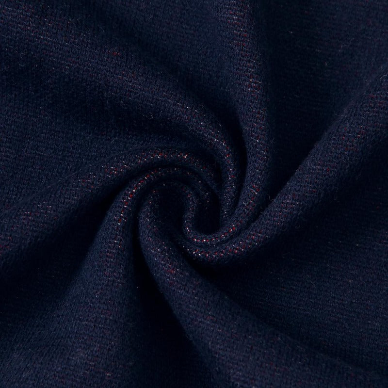 Bear Monthly Milestone Cotton Blanket Navy Red Beige - Just Kidding Store