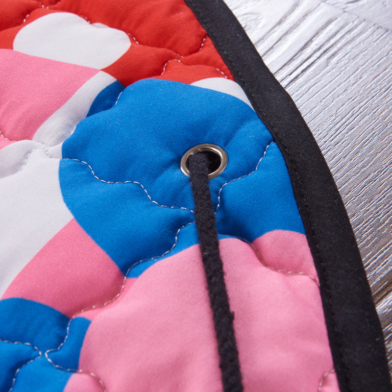 Activity Play Mat - Toy Storage Bag - Polka Dots Kitty - Just Kidding Store