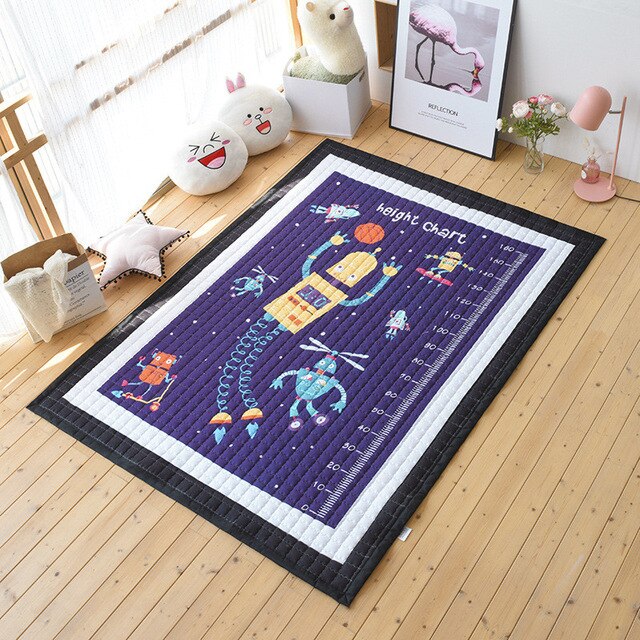 Oversized Kids Play Mat - Quilted Anti Skid Carpet - Just Kidding Store