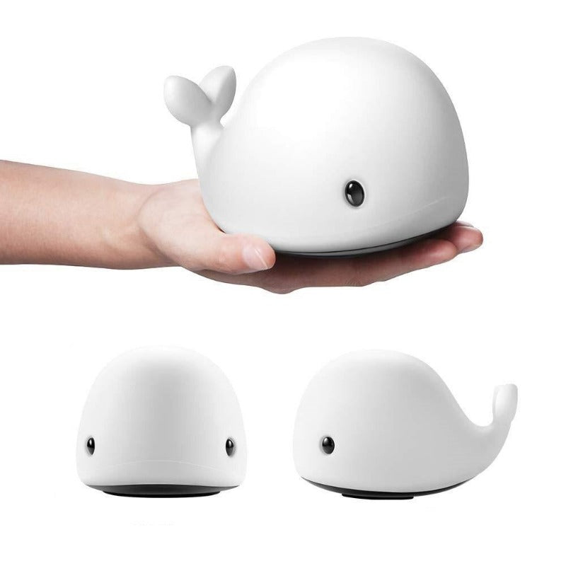 Whale LED Night Light Tap Control Color Changing Lamp - Just Kidding Store