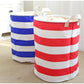 Crude Stripes Storage Basket - Childrens Toys Solution - Just Kidding Store