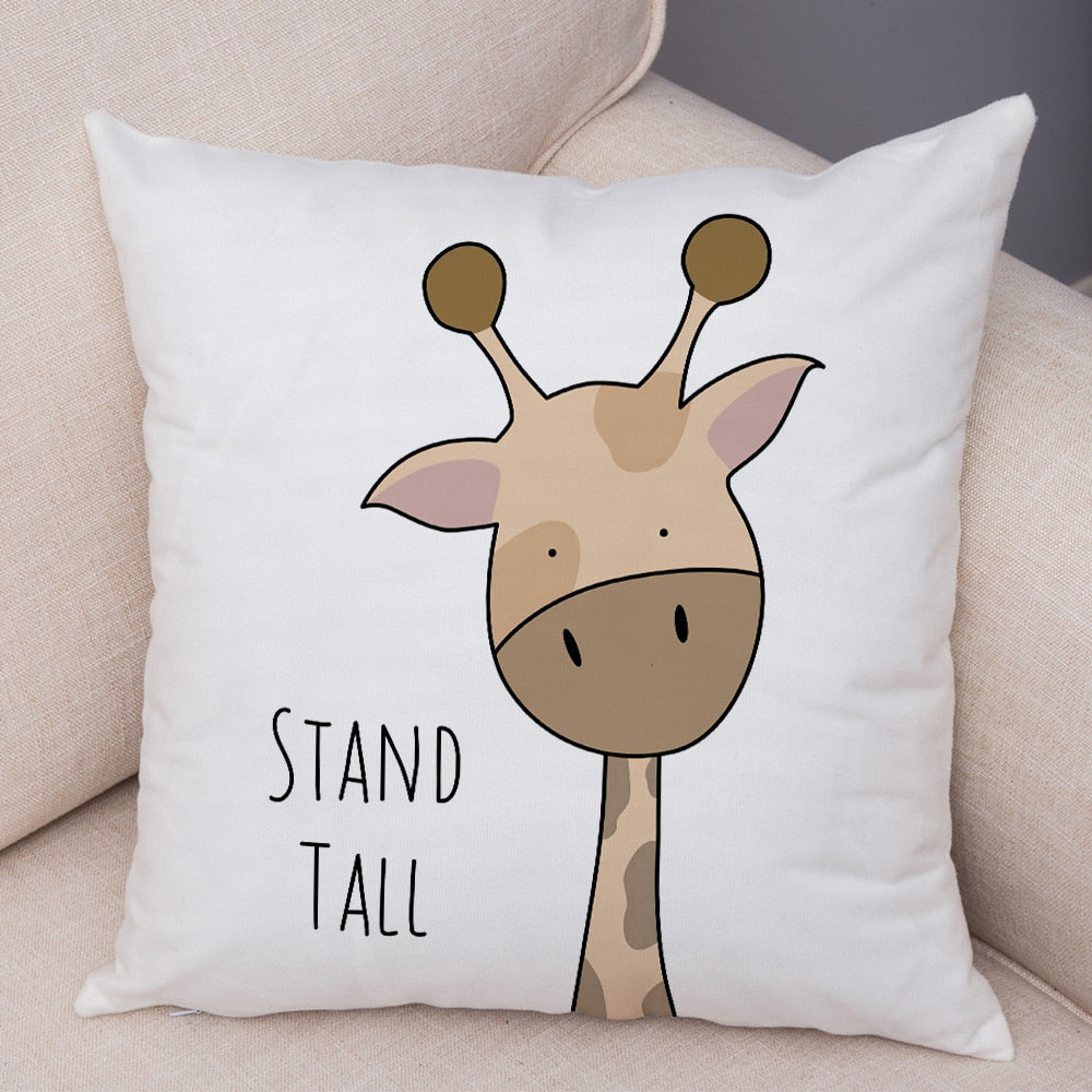 Animal Series Children's Cushion Covers - Just Kidding Store