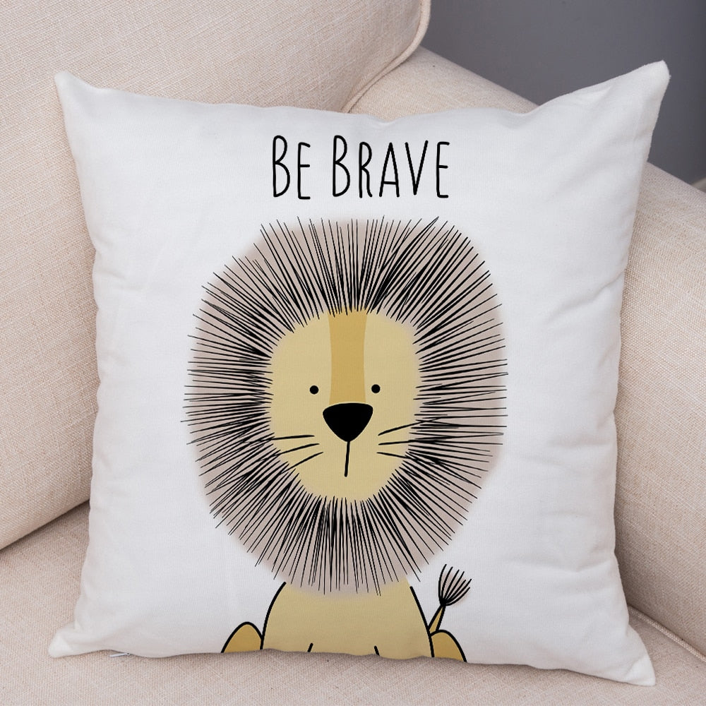 Animal Series Children's Cushion Covers - Just Kidding Store
