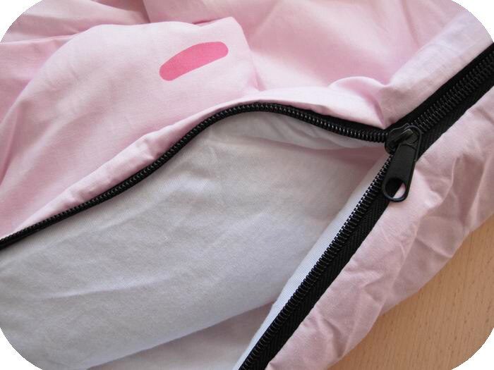 Hot Pink Rabbit Sleeping Bag