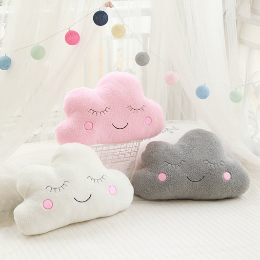 Plush Cushion - Cloud Moon Star Raindrop - Just Kidding Store