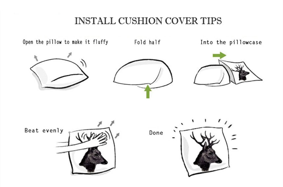 Animal Series Cushion Covers