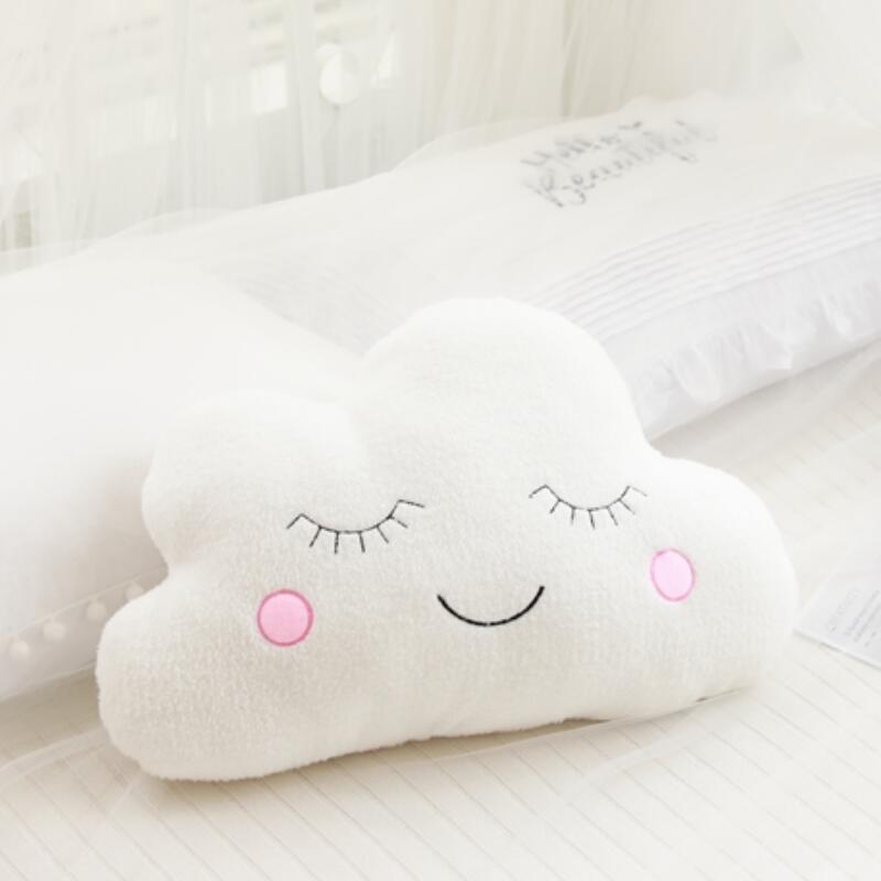 Plush Cushion - Cloud Moon Star Raindrop - Just Kidding Store
