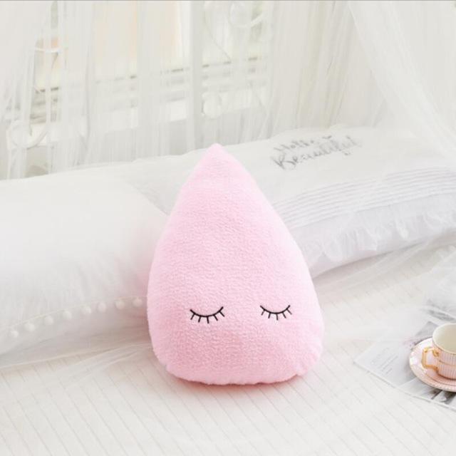 Plush Cushion - Cloud Moon Star Raindrop - Just Kidding Store