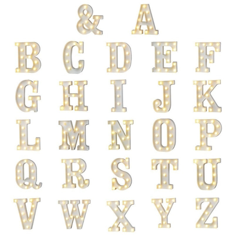 Marquee Letter LED Night Light