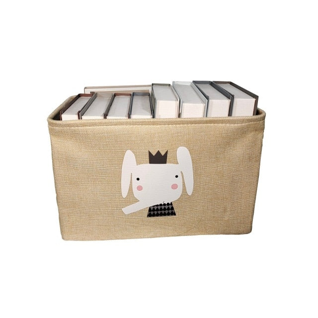 Cube Storage Basket - Toy Organizer - Just Kidding Store