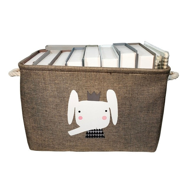 Cube Storage Basket - Toy Organizer - Just Kidding Store